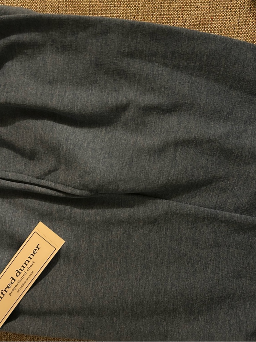 Alfred Dunner Charcoal Knit Trousers